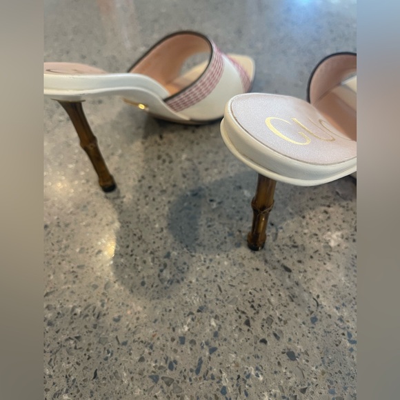 Gucci bamboo heeled mules - Picture 5 of 7